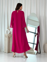 Fuchsia Kaftan