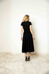 Black Cotton Dress