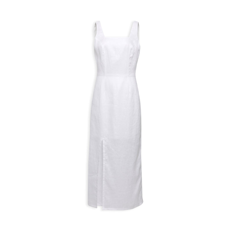 Linen Midi Dress "Olga"