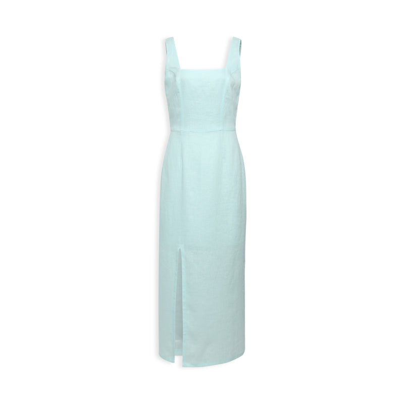 Linen Midi Dress "Olga"